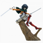 Attack on Titan Artfx J Mikasa Ackerman Uuendatud Pakend Versioon. PVC Action Figuuri Anime Figuuri mudel M&auml;nguasjad Collection Doll Kingitus without box