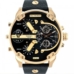 Diesel DZ7371 MR Daddy 2.0 Kuldse korpusega Meeste k&auml;ekell 57mm kuld