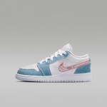 Jordan 1 Low SE Denim Sequin (GS) 38.5