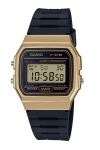 Casio kollektsiooni kell Eksklusiivne mudel Must x Kuldne [Casio] Veeb F-91WM-9AJH Meeste
