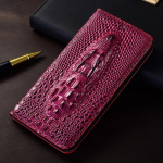 Krokodillipeaga Ehtne Nahast Klapp&uuml;mbris Xiaomi Mi 8 9 10 10S 10T 11 11T 12 12T 13 13T 14 15 15s Pro Lite Telefonikate &Uuml;mbrised Xiaomi 8&Genuine Leather
