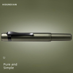 Hongdian M2 Black Forest Mini Metaverse Spordi Tasku Metallist T&auml;itesulepea 26# Otsik Kooli Kontoritarbed Kirjutusvahendid Kingitus (Green,EF(0.4mm)) roheline