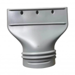 130/150 mm l&auml;bim&otilde;&otilde;duga toru pikendusvoolik mobiilse konditsioneeri v&auml;ljalasketoru tarvikud Lame otsik V&auml;ljalasketoru aknaadapter 1PC Flat Nozzle