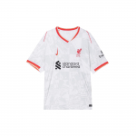 Nike Dri-FIT Liverpool FC 2024/25 Stadium Kolmas Jalgpallis&auml;rk 'Valge Punane' Meeste FQ2030-101 M