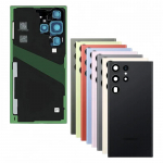 Asendus tagakaas Samsung Galaxy S23 ultra SM-S918B/DS SM-S918U SM-S918U1 SM-S918W telefoni tagakaas tagumine korpus klaas laimiroheline v&auml;rv