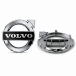 AALA1 Volvo Rdesign V40 V50 S40 S80 XC60 S60 XC40 C40 V90 XC60 S90 T6 Autole Eesmise Kapoti Iluv&otilde;re Embleemi Kate Autode V&auml;lisosa Tarvikud gray