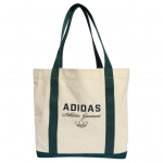 Adidas Originals Trefoil Praktiline Prindiga Puuvillane Koguja Ostukott Unisex Koguja Kotid Valge KF2041 Wonder White