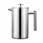 350ml/600ml/800ml/1000ml kohvimasinakann French Press kohvimasin roostevabast terasest kahekordse seinaga isoleeritud kohvimasina pott 350ML