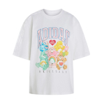 Adidas Originals X Care Bears Kootud Mugav L&otilde;tv Spordiribiline L&uuml;hikeste Varrukatega T-s&auml;rk Naiste Topid KR1480 S
