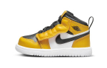 Jordan Air Jordan 1 Mid Alt Vintage K&otilde;rged Korvpallijalatsid Must Kollane Imik ja V&auml;ikelaps AR6352-701 23.5