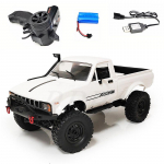 WPL C24-1 RC Kiviralli RC Veoauto 4WD 1/16 Puldi-Pickup Roomik Off-Road 2.4G T&auml;isskaalaga RC Auto Laps Poiss T&auml;iskasvanu M&auml;nguasi Kingitus