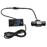 12V Mootorratta Termomeeter Digitaalne Veetemperatuuri M&otilde;&otilde;dik 18mm