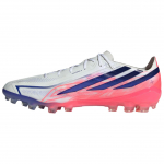 Adidas F50 Hyperfast Elite 2G/3G Mugav Kiire Yamal AG (Kummist l&uuml;hikesed trukid) Kunstmuru Jalgpallisaapad Unisex Jalgpallisaapad Valge KK1034 41⅓