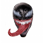 Venom Spider-Man Avengers Mask Lateksist Peakate &Otilde;udusrekvisiidid Halloweeni Peo Cosplay Dekoratsioon Peakate Black venom