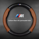 Auto roolikatte s&uuml;sinikkiust nahk BMW M E46 E90 E60 F30 E39 F10 F20 E87 E36 F20 F30 1 2 3 5 7 Seeria X1 X3 X5 X7 jaoks cwbn50