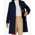 2026 Naiste &Uuml;legabariidiline Klassikalistes V&auml;rvides Trenchcoat Elegantne Retro Stiil Keskmise Pikkusega Villasegust &Uuml;ler&otilde;ivas S&uuml;gis Medium tumesinine v&auml;rv