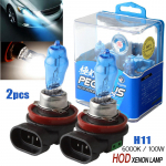 2x H11 100W valge tuli super ere auto HOD Xenon halogeenlamp Auto esitule udupirn