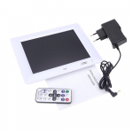 8'' HD TFT-LCD digitaalne pildiraamikell MP3 MP4 filmim&auml;ngija kaugt&ouml;&ouml;lauaga EU Plug