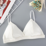 French Triangle Cup Sexy Thread puuvillane rinnahoidja aluspesu naiste suverinnahoidjad &otilde;mblusteta bralette