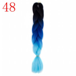 XINRAN Ombre Jumbo Braids s&uuml;nteetilised punutud juuksed lastele