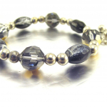 Les Tr&eacute;sors De Lily [E8748] - Bracelet Cr&eacute;ateur 'Sissi' Noir Dor&eacute; must