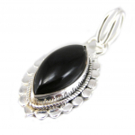 Les Tr&eacute;sors De Lily [F7774] - Pendentif Argent 'Heaven' quartz fum&eacute; pruun
