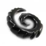 Les Tr&eacute;sors De Lily [J4120] - Spirale acrylique noir 10 mm must