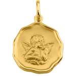Altesse [Q3581] - kullatud ripats  Little Angel  - 18 mm kuld