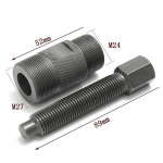 1 tk kaasaskantav Gy6 50 125 150 rolleri ATV remondit&ouml;&ouml;riist, universaalne 27 mm ja 24 mm magnetiga hooratta t&otilde;mmits hall v&auml;rv