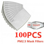 PM2.5 Filterpaber Uduvastane Suukaitse Tolmukaitsemask Aktiivs&ouml;efilterpaber Tervishoid 10 PCS