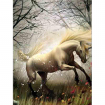 Teemanttikandid Anmial Ristpistes DIY Teemantmaaling Horse seeria kodukaunistus 20X30CM