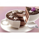 Ristpistete komplekt DIY Teemanttikandid Kohv Teemantmaaling Mosaiik Kodukaunistus 20X30CM