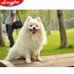 T&auml;is&uuml;mmargune puur Teemantmaal maastik 5D DIY Tikand Ristpistes Saabumine Kodukaunistus 20X30CM punane