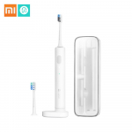 Doctor B Sonic elektriline hambahari Sound Waves Smart Brush Ultraheli valgendav veekindel juhtmevaba laadimise reisikarp valge