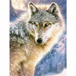 Teemantmaali t&auml;is loomade kivid 5D DIY Teemanttikandid Ristpistes L&otilde;vi Mosaiik Allahindlus K&auml;sitsi valmistatud kingitus Full Round 20X30CM punane