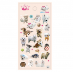 Petit Fancy armsad loomakleebised 2 (iga&uuml;ks 10 tk) &ndash; 29 valikut (kolmem&otilde;&otilde;tmeline / korea / kaunistus / DIY scrapbooking) 7. da5324 10ea