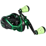 Peibutusrull magnetpiduritega p&uuml;&uuml;giratas 8KG Max Drag T&auml;pne spinning Top Baitcasting Reel Okuma kalastusrullid Right Hand oranž