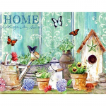 Uus 5D DIY teemantmaaling t&auml;isring puur Bonsai Lodge teemanttikandid maastik Ristpistes k&auml;sit&ouml;&ouml; Kodukaunistuse kingitus Full Round 15x20CM