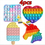 Push Bubble Fidget sensoorne m&auml;nguasi autismi erivajadustega stressi leevendav dekompressioonim&auml;nguasi