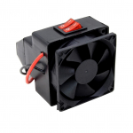 Kaasaskantav s&otilde;idukisoojendi, auto salongisoojendi elektriline soojendus Autode j&auml;&auml;puhasti auto f&ouml;&ouml;n 12V must