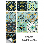 10 tk Luksuslikud rohelised plaadid Kleebis K&ouml;&ouml;k Riidekapp Seinakleebised Kodukaunistused Isekleepuv kristallist k&otilde;va filmikunsti tapeet 10cmX10cmX10pcs