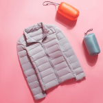 Naiste talvekrae &uuml;hev&auml;rviline pikkade varrukatega &otilde;huke, kerge vabaaja sulejope S-7XL M