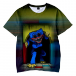 Poppy Playtime T-s&auml;rgid Huggy Wuggy Horror Game Multikad 3D Print poiss/t&uuml;druk O-kaelusega mood T-s&auml;rk Lapsed Poisid T-s&auml;rgid Topid Riietus 100CM