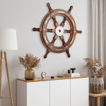 Puidust Premium Pirate's Boat Ship Wheel