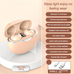 Mini Bluetooth 5.3 k&otilde;rvaklapid T&otilde;elised juhtmevabad n&auml;htamatud k&otilde;rvasisesed k&otilde;rvaklapid M&auml;ngu HIFI stereom&uuml;ra v&auml;hendamise k&otilde;rvaklapid 20 h muusikaaeg