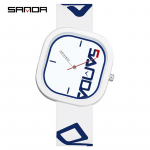 SANDA uue stiiliga silikoonrihm meeste ja naissoost tudengite v&auml;ljakukell Trend lahe ja lihtne isiksusega lastekell