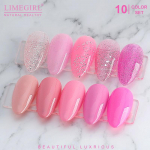 Limegirl 10tk/komplekt Geel-k&uuml;&uuml;nelakk Populaarsed v&auml;rvid Poolp&uuml;siv Leotus UV LED K&uuml;&uuml;nekunstnik Geelid K&uuml;&uuml;nelakk