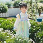 Hanfu t&uuml;druk Hiina stiilis riidest suvekleit Antiik Tang &uuml;likond super haldja kost&uuml;&uuml;m kleit v&auml;ikese t&uuml;druku merineitsi printsessi seelik aluspesu XXS gray