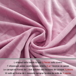 1-osaline sametkangast diivanikate Elastne sektsioonkuhvel L-kujuline diivanikott Tugitool L-kujuline diivanikott elutuppa Part B-B 145-185cm