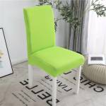 Stretch elastne s&ouml;&ouml;gitooli kate Spandex Slipcover kaitse&uuml;mbris k&ouml;&ouml;gi jaoks pulmahotelli banketi elutoa tooli iste 1 tk Universal Size roheline